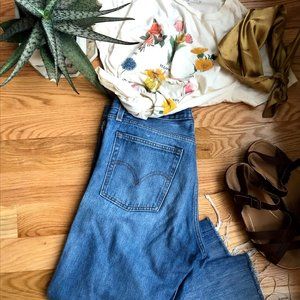 Levi's Wedgie Straight Jeans sz 30